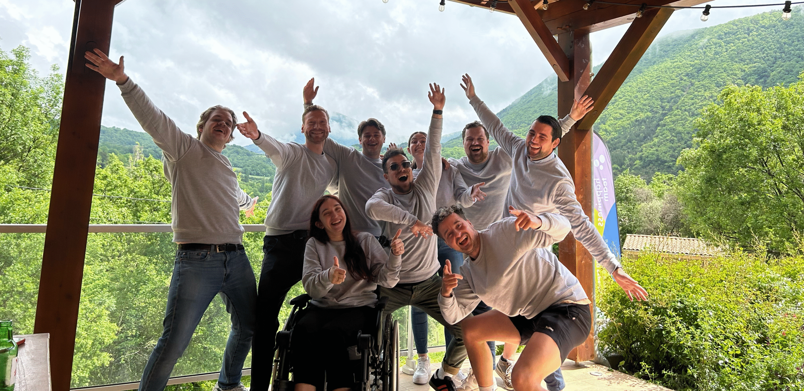 Customer happiness team teamfoto