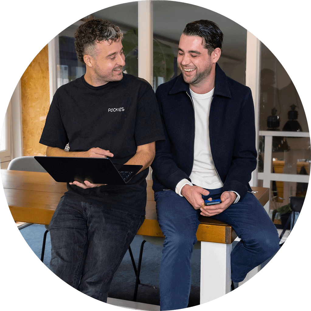 Jop Holten en Jens van de Noort customer happiness team